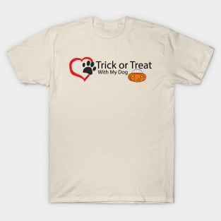 I Love Trick or Treat with My Dog T-Shirt